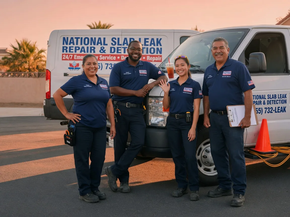 Slab Leak Detection company in La Plume, PA